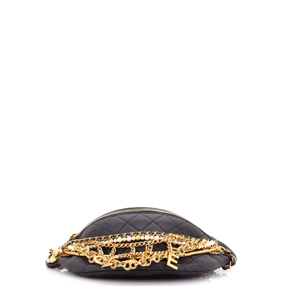 Chanel All About Chains Waist Bag Quilted Lambskin - Picture 4 of 5